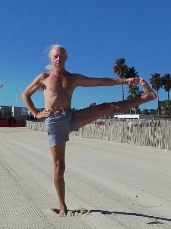Ardha Padmasana posture